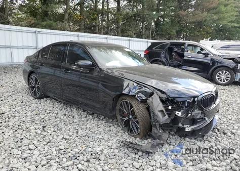 2022 BMW 540 I z USA, uszkodzony, nr VIN WBA53BJ04NWX49229